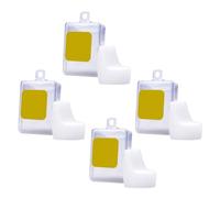 4lots, bocchini in silicone antiscivolo per flauto a sei fori, per musicisti di ocarina, comodi bocchini per esercitarsi