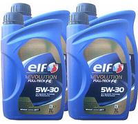 4LT elf evolution full-tech fe 5w-30 sintetico 100% NISSAN RENAULT CAPTUR CLIO