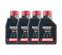 4LT MOTUL NGEN 7 5W-40 4T Olio Motore per Moto, ATV e Fuoristrada