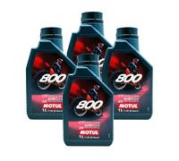 4LT MOTUL OLIO 800 FACTORY LINE OFF-ROAD 100% SINTETICO 2T MISCELA MIX 04MO08