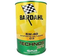 4lt OLIO MOTORE AUTO BARDAHL 5W40 TECHNOS C60 EXCEED mSAPS POLAR PLUS FULLERENE