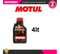 4lt Olio Motul 8100 Eco Clean + 5W30 100% Sintetico (MARCA MOTUL)