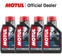 4LT OLIO PER MISCELA MOTUL 100 2T MINERALE MOTOMIX SPECIFICHE JASO FB