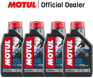 4LT OLIO PER MISCELA MOTUL 100 2T MINERALE MOTOMIX SPECIFICHE JASO FB