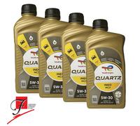 4LT TOTAL QUARTZ INEO ECS 5W-30 BMW LL-04 MB 229.52 GM DEXOS2 ACEA C3 API SN/CF