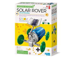 4M 00-003286 Rover a Energia Solare, Giocattolo Stem, Giochi Ecologici, Kit Scientifico Educativo, Riciclo e Riuso Ecologico