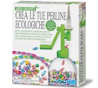 4M 00-04588 Crea le Tue Perline Ecologiche, Creatività con Riciclo