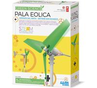 4M 00-3378 Crea una Pala Eolica Azionata dal Vento, Senza Batterie, Giocattolo Stem, Giochi Ecologici per Bambini, Kit Scientifico Educativo, +5 Anni