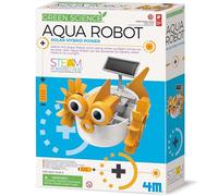 4M 403415 Green Science Aqua Robot-Solar Hybrid Power, Multi