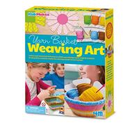 4M 404757 KidzMaker Basket Weaving Art, Multi Colour