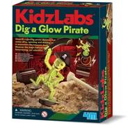 4M 4M03471 Kidzlabs - Scava un Pirata Luminoso e Magico