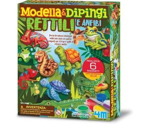 4M 4M04798 Modella & Dipingi - Rettili e Anfibi