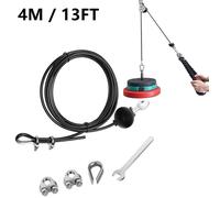 4M Adjustable-Gym Cavo Filo Corda Acciaio Resistente Ricambio Parte Home-Fitnes