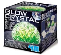 4M Kit scientifico Glow Crystal Growing – Cristalli luminescenti che brillano al buio