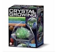 4M Crescita dei Cristalli Gioco Scientifico Educativo per Bambini | Crea il Tuo Cristallo Verde Luminoso 00-03931