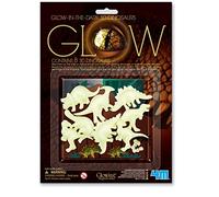 4M Glow in the Dark 3D Dinosaurs,Yellow