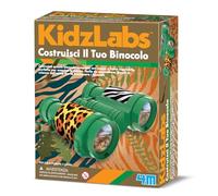 4M KidzLabs Costruisci il tuo Binocolo | Kit Scientifico per Bambini 8+ | Gioco Educativo STEM per Esploratori e Amanti della Natura | Regalo Creativo e Divertente