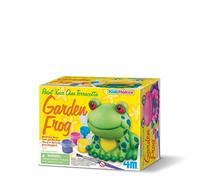 4M Paint Your Own Teracotta Garden Frog - Kit per pittura artistica per bambini dai 8 anni in su, verde (404782)
