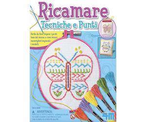 4M: Ricamare - Tecniche E Punti - AA.VV.