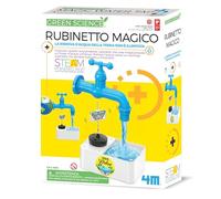 4M Rubinetto Magico Scienza Costruisci un rubinetto dell'acqua per pompare l'acqua Kit scientifico Bambini 5 Attività STEM