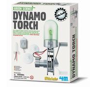 4M - Scienza Verde, Torcia Dinamo 03263 Kit Di Montaggio Play Set