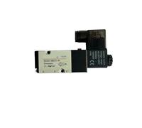 4M210-08 Elettrovalvole pneumatiche 1/4'' 12V 24V AC 110V 220V 2 posizioni 5 porte Piastra Montaggio Installazione Valvola di controllo(AC220V)