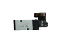 4M310-10 3/8" BSP 4M310-08 1/4" BSP 5Port 2Pos Solenoid Air Valve Single Co 12v 24v Ac 110v 220v 4V310-10-DC24V 3/8 NPT,(4M310-08,AC110V)