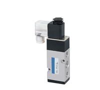 4M310 4M320 4M330 G 3/8 tipo collettore elettrovalvola singola doppia bobina pneumatica valvola 2 posizioni 5 vie, 3 posizioni 5 vie (DC12V, 4M330P 10G3-8 3-5Way)
