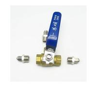 4mm 6mm 8mm 10mm 12mm 14mm 16mm 19mm Portagomma Porta Completa T-Port Valvola a Sfera in Ottone a Tre Vie Connettore for Acqua Olio Aria Gas(Quick twist tee,T-Model,16mm)