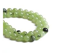 4MM 86PCS Pietra Naturale Prehnite Giada Perline sciolte per la creazione di gioielli fai da te collana braccialetto Eu9-k10331