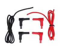 4mm Banana Plug Test Lead Set | 32A / 1000V Male to Male Electrical Testing Wires | Multimeter Test Probes for Automotive Battery/Voltage Tester/Electrical Projects | Model