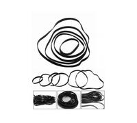 4mm Cassette Mixed Rubber Belt Cassette Recorder Tape Machine Belt Set Of 50 Us Tw