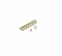 4mm Dia X 4mm Di Spessore N42sh Magnete Neodimio - 0.58kg Trazione (x20)
