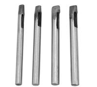 4mm Hollow Punch Tool Set utensili in pelle ovale a forma di occhiello foratura punzonatura strumento per cinturino in pelle cinturino cinturino occhiello rivestimento in pelle artigianato
