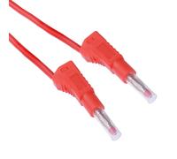4mm Impilabile Maschio a Test Leads Spina 100cm Nero Rosso Blu Verde Giallo