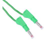 4mm Impilabile Maschio a Test Leads Spina 100cm Nero Rosso Blu Verde Giallo