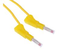 4mm Impilabile Maschio a Test Leads Spina 100cm Nero Rosso Blu Verde Giallo