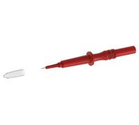 4mm Sharp Punta Test Sonda Con 4mm Banana Jack & ; Tappo, Rosso, 1A - TENMA