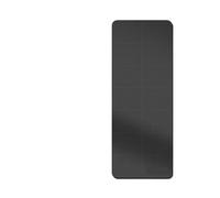 4mm Thick Foldable Yoga Mat Easy To Store Travel Exercise，Compatible For Pilates Home Workouts And Floor Exercises(Black)