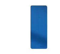4mm Thick Foldable Yoga Mat Easy To Store Travel Exercise，Compatible For Pilates Home Workouts And Floor Exercises(Blue)