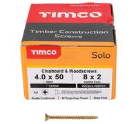 4mm X 50mm Pozidriv Doppio a Testa Svasata Zyp Solo Truciolato & Legno Viti 200