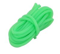 4Mmx6Mm Termoresistenti Tubo Gomma Silicone Tubo Luce-Verde 5M Lunghezza