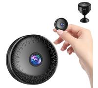 4modlr 1080P HD Mini Telecamera Wifi Interno, Videocamera Sorveglianza con Visione Notturna/Lunga Durata Della Batteria/Campo Visivo Grandangolare a 120°/Controllo Remoto Con App, per Casa/Bambini
