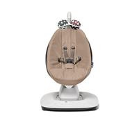 4moms mamaroo sdraietta elettrica per neonati, bluetooth, 5 movimenti unici, colore sand stone