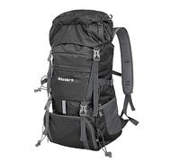 4Monster Zaino pieghevole da 32 l, impermeabile, leggero, super compatto, unisex, per escursioni, ciclismo, campeggio, viaggi, sport e arrampicata, Nero , Rucksack