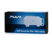 4mount Wall Mount Supporti da parete per Playstation 4 Pro Bianca