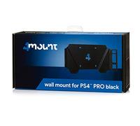 4mount Wall Mount Supporti da parete per Playstation 4 Pro Nero