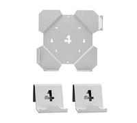4mount Wall Mount Supporti da parete per Playstation 4 Slim Bundle Bianca
