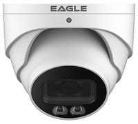 4MP Ai Completamente Colorate Fisso Network Torretta Fotocamera IP67 Bianco