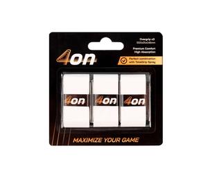 4on Premium Comfort Overgrip -3pz- Bianco White